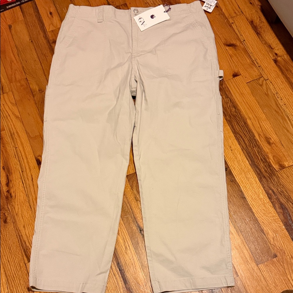 Women’s Beige Cargo Pants